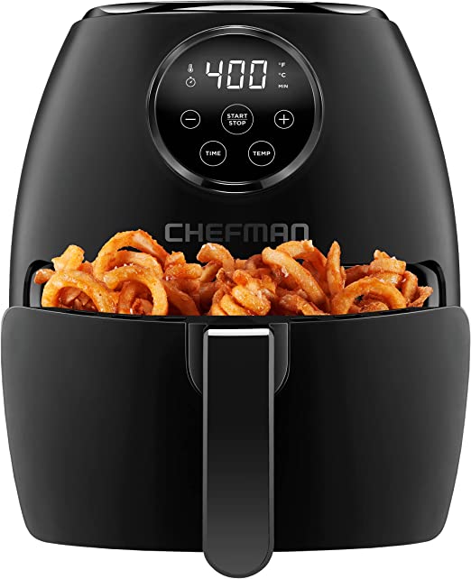 Chefman TurboFry 3.6 Quart Air Fryer Oven w/ Digital Touch Screen,